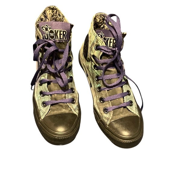 Converse Chuck Taylor All Star High Top Batman DC Joker Size Men's 5 Women’s 7 - Picture 3 of 13